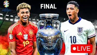 🔴LIVE  SPAIN VS ENGLAND  europ cup final🏆 2024 full match streaming [upl. by Minerva1]