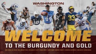 Washington 🏈 Report  Full Analysis of Washington Football Team 2021 Draft Class  ALL 🔟 Players ​ [upl. by Peadar495]