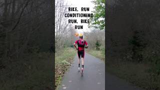 Huge Duathlon Mashup Session duathlon cycling running running motivation [upl. by Adlesirc]