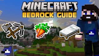 Episode 1  PERFECT START  Minecraft Bedrock Guide 120 [upl. by Geminian]