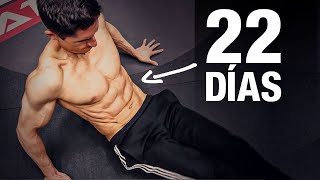 ABDOMINALES 6 Pack en 22 Días ¡RUTINA EN CASA [upl. by Suzie]