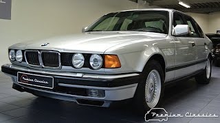 BMW 750iA E32 V12  60000km  Premium Classics [upl. by Arola]