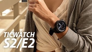 TicWatch S2 and E2 Review Easy on the wrist and wallet [upl. by Tengler]