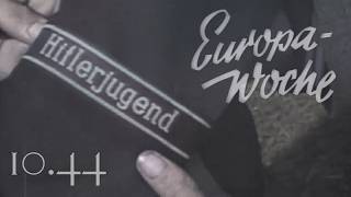 GERMAN NEWSREEL 12th SS Panzer Division Hitlerjugend  Europa Woche 84 from Oct 5 1944 [upl. by Suoiradal866]