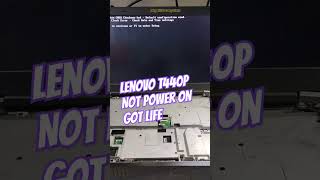 Lenovo T440p not power on solved [upl. by Naziaf]