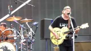 Neil Young  After The Gold Rush  Live  Hyde Park London  12 July 2014 [upl. by Brantley]