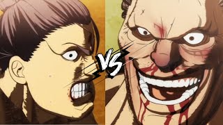 kengan ashura  kengan match sekibayashi vs kiozan what a unbelievable match 💀💀 [upl. by Wilona]