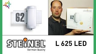 quotSTEINEL L 625 LEDquot Design Sensor Außenleuchte watt24Video Nr 72 [upl. by Aicilanna26]