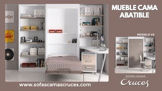 Mueble cama abatible en vertical [upl. by Marilin]