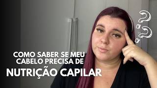 VOCÊ TEM MUITO FRIZZ Você precisa saber disso NUTRIÇÃO CAPILAR [upl. by Raquel]