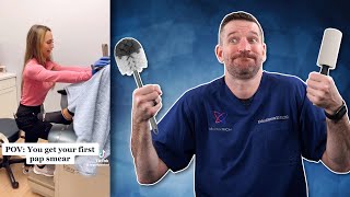 Gynecologist reacts to Pap smear TikToks [upl. by Kimberlyn182]