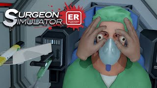 Surgeon Simulator ER  Steam VR MetaVerse Funny VR Moments Oculus Quest 2 [upl. by Shien]