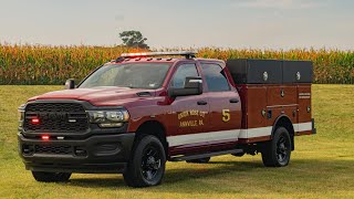 Ram 3500 Annville Fire Utility Truck  911RR [upl. by Woodring633]