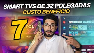 Qual Melhor TV 32 Polegadas Smart de 2024  As 7 Melhores Televisão 32 Polegadas  QUAL TV COMPRAR [upl. by Minette]