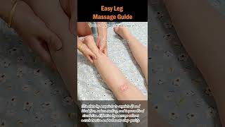 Easy Leg Massage Guide legmassage leghealth wellnesstips holistichealth legpainrelief [upl. by Born]