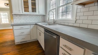 DIY Concrete Countertops  Easiest Method [upl. by Biebel71]