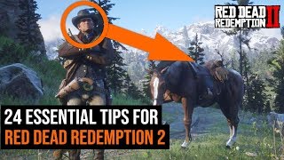 24 Essential Red Dead Redemption 2 Tips You Need To Know [upl. by Gaut422]