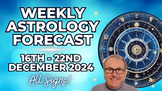 Horoscope Insights Your Weekly Astrology Forecast for December 1622 2024  ALL SIGNS [upl. by Slerahc]