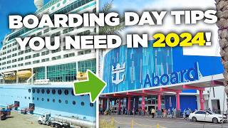 Boarding day cruise ship tips for 2024 [upl. by Noxid]