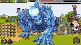 😵NGƯỜI QUE STICKMAN TRIỆU HỒI ICE GOLEM🤬 Grow Castle  Top Game Mobile Hay Android Ios [upl. by Wakerly456]