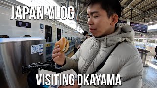 Japan Vlog 2024  Visting Okayama and taking an overnight train [upl. by Anibas134]