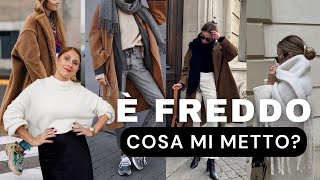 COME VESTIRSI QUANDO FA FREDDO  7 Consigli outfit invernali chic e caldi  Isabella Emme [upl. by Slack]