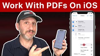 How To Work With PDFs On An iPhone or iPad [upl. by Ellesor970]