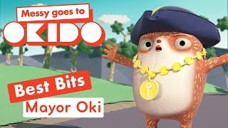 MAYOR OKIS BEST BITS  Compilation  Messy Goes To Okido  Cartoons For Kids [upl. by Adnalor]