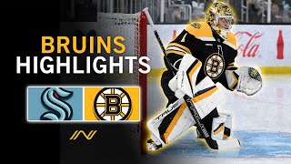 Bruins Highlights Jeremy Swayman Shines In Bostons Second Straight Shutout Win [upl. by Maccarone]