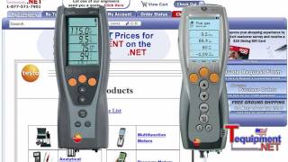 testo 327 Combustion Analyzers [upl. by Htiffirg73]