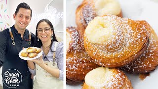 Cream Cheese Danish Recipe Homemade Viennoiserie [upl. by Sida]