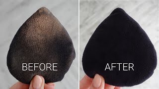 Transform Your Makeup Powder Puff The Ultimate Cleaning Hack to Make It Look New  Shonagh Scott [upl. by Bollay]