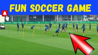 🔰 📢Fun Warm Up Drills For Soccer  Amazing Warm up Drill [upl. by Fawna]