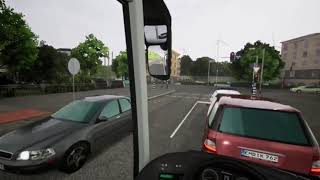 Fernbus Simulator VR  Groningen to Wilhelmshaven  Virtual Desktop  opentrack  Oculus Quest 2 [upl. by Sinai]