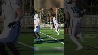 Best WR duo in high school football 😳 footballshorts highschoolfootball [upl. by Annasus]