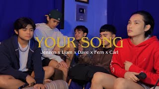 Your Song  Parokya ni Edgar  Jenzen x Liam x Dave x Fern x Carl Cover [upl. by Ladnar164]