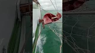 Smooth Sailing Vintage GaffRigged Ketch in the Northern Sea [upl. by Iver25]