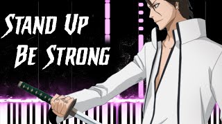 How To Play BLEACH — Stand Up Be Strong Sagisu Shiro Synthesia Piano Cover Aizens Theme 2020 [upl. by Gwynne]