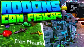 Los ADDONS De FÍSICAS quotREALISTASquot De Minecraft Pe SON Una LOCURA [upl. by Neliac87]