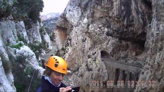 Camino del Rey  gefährlicher Wanderweg [upl. by Sass]