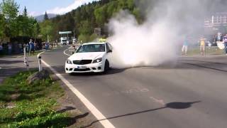 C63 AMG Burnout Extreme [upl. by Rebeca571]