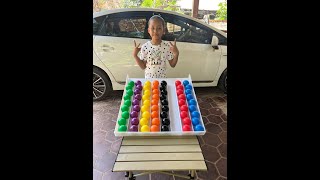 Puzzle sort ball game solve challenge with new game board very smart color line up [upl. by Girvin]