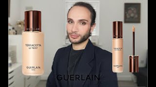 Guerlain Terracotta Le Teint Foundation  Guerlain Terracotta Concealer Review [upl. by Walston]