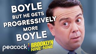 Boyle but he gets progressively more Boyle  Brooklyn NineNine [upl. by Malissa]