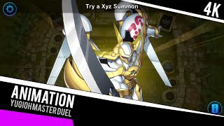 Yugioh Master Duel  Number 39 Utopia Summon Animation 4K [upl. by Terrene]