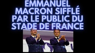 Ce soir E Macron a été copieusement hué lors de la cérémonie de clôture des Jeux paralympiques [upl. by Carney]