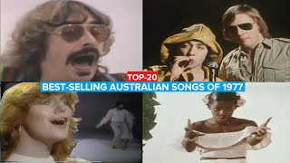 Top20 BestSelling Australian Songs of 1977 [upl. by Hayimas]