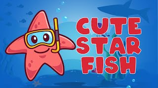 Fun Learning with Colorful Starfish for Kids  Explore Types Sea Life and Ocean Wonders [upl. by Erica]