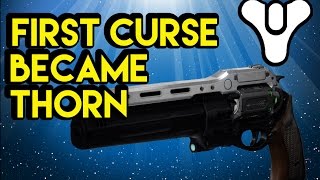 Destiny Lore The First Curse became Thorn theory  Myelin Games [upl. by Aggri]