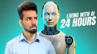 LIVING WITH AI FOR 24 HOURS  Rimorav Vlogs [upl. by Sachi]